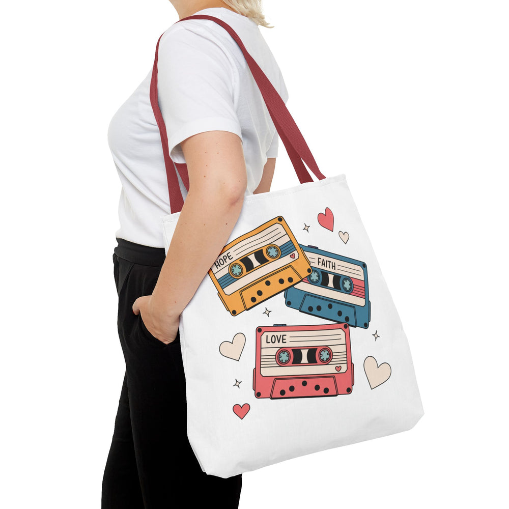 Hope, Faith, Love Tote Bag