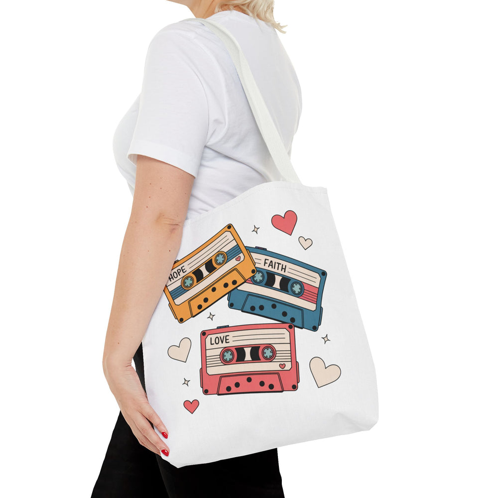 Hope, Faith, Love Tote Bag