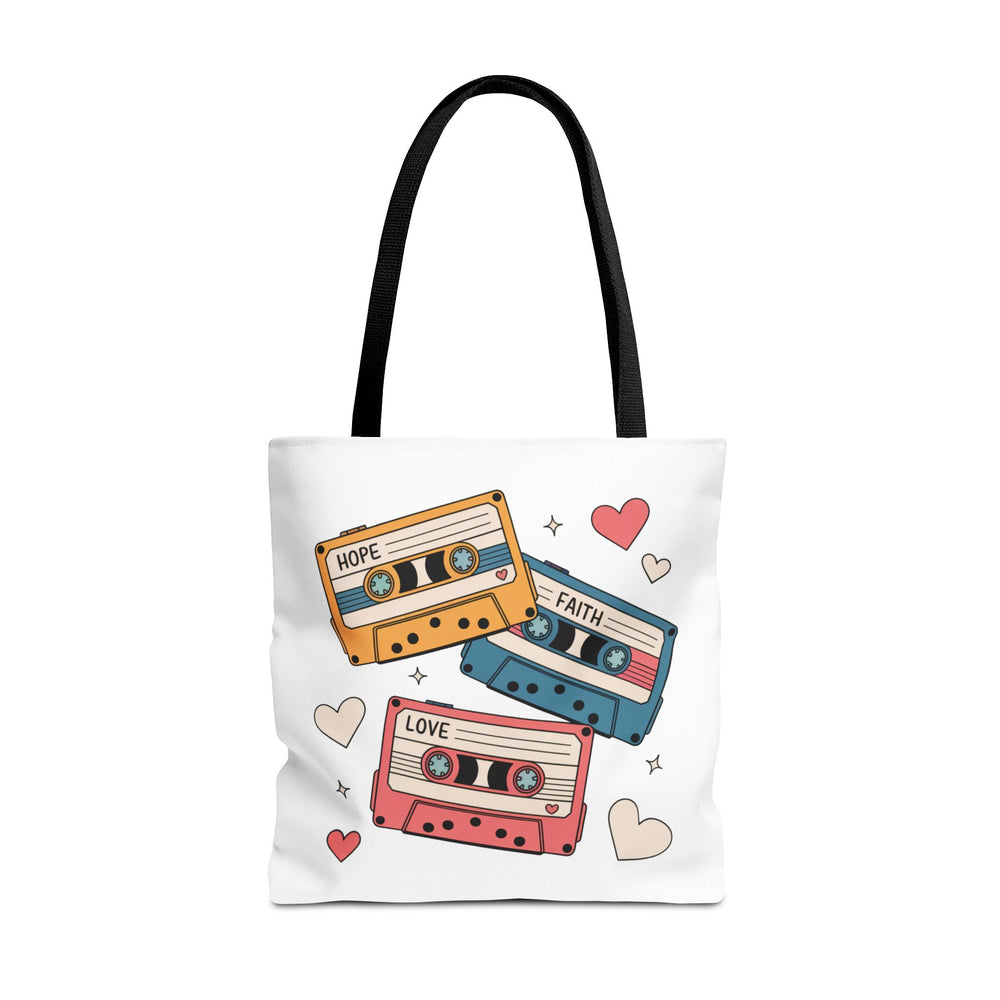Hope, Faith, Love Tote Bag