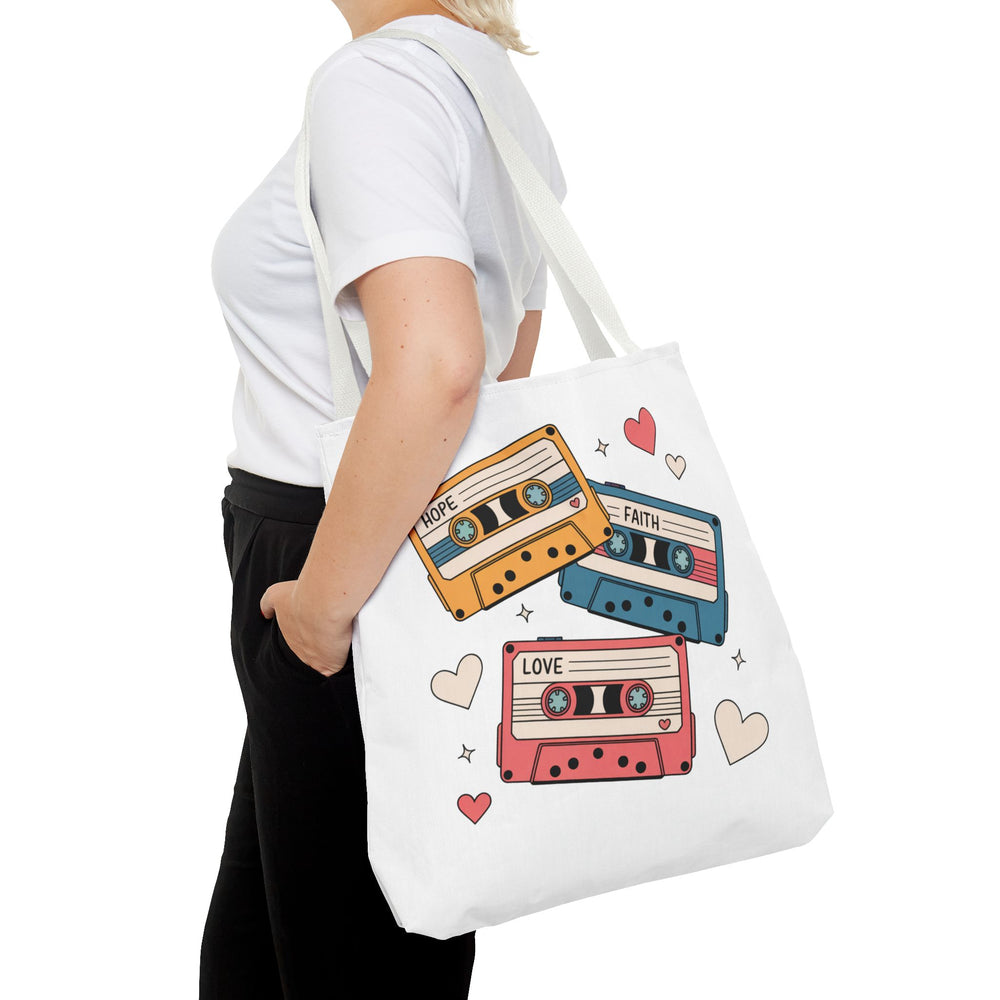 Hope, Faith, Love Tote Bag