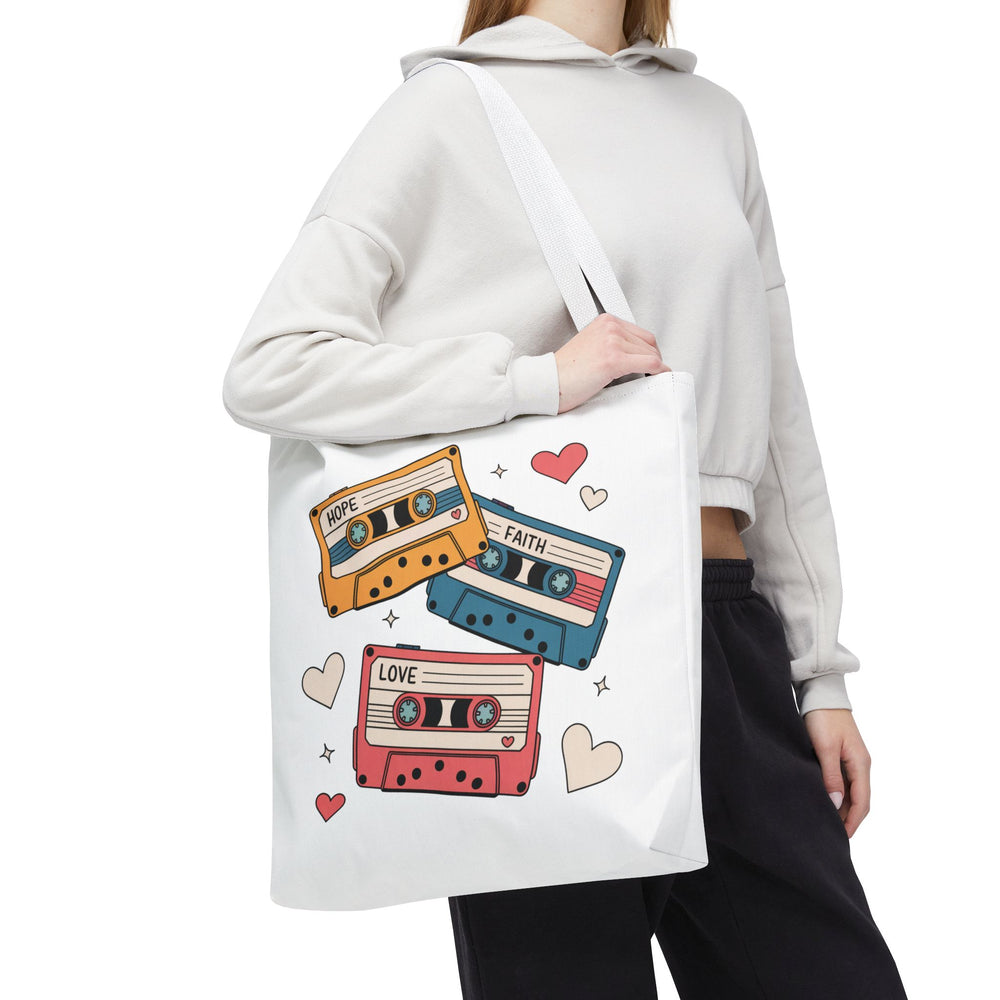 Hope, Faith, Love Tote Bag