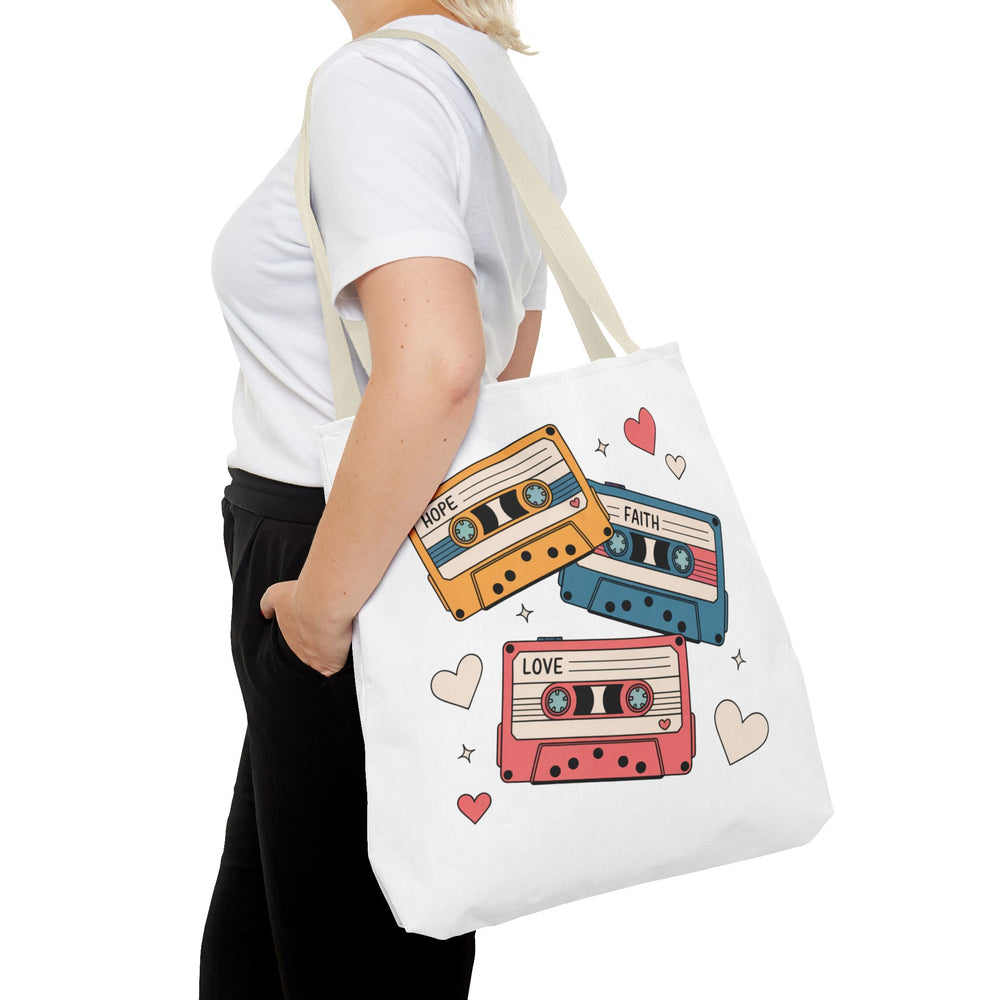 Hope, Faith, Love Tote Bag