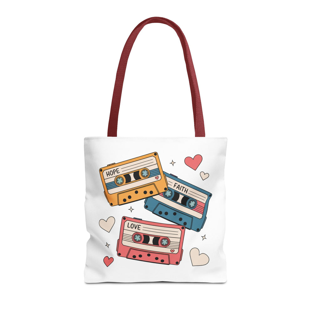 Hope, Faith, Love Tote Bag