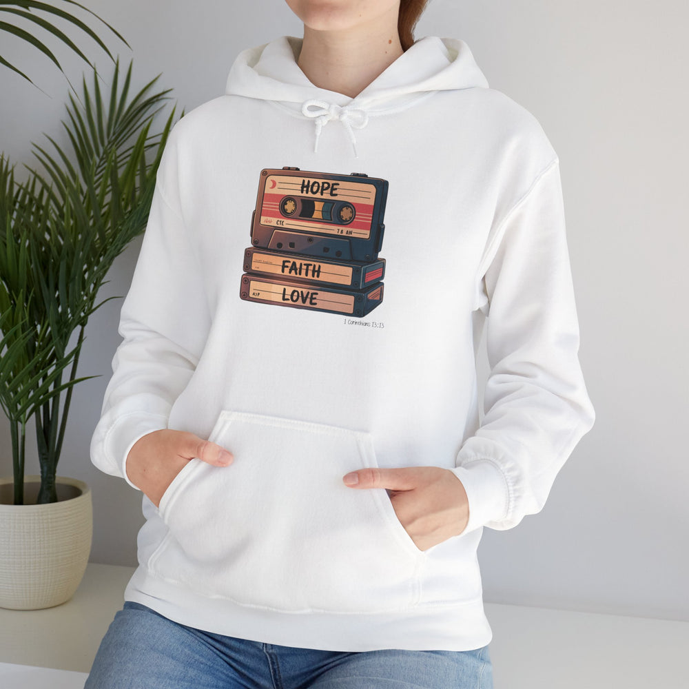 Hope, Faith, Love Hoodie