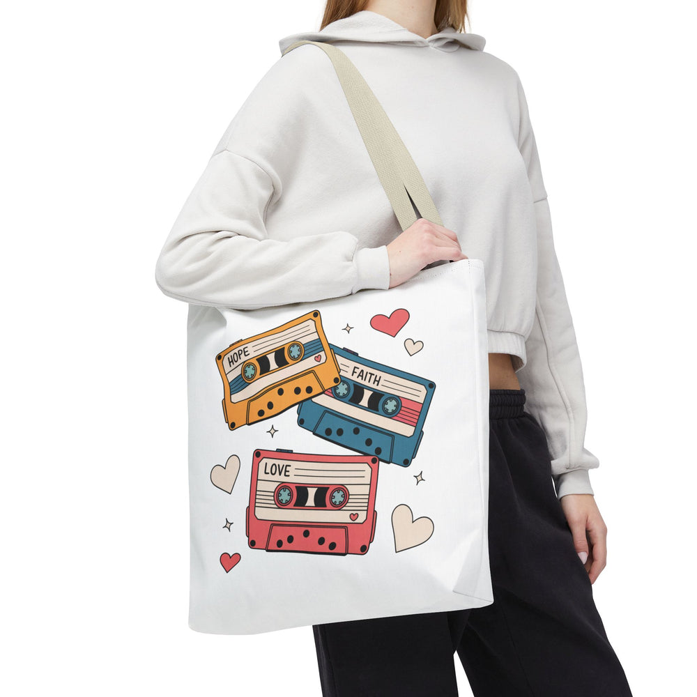 Hope, Faith, Love Tote Bag