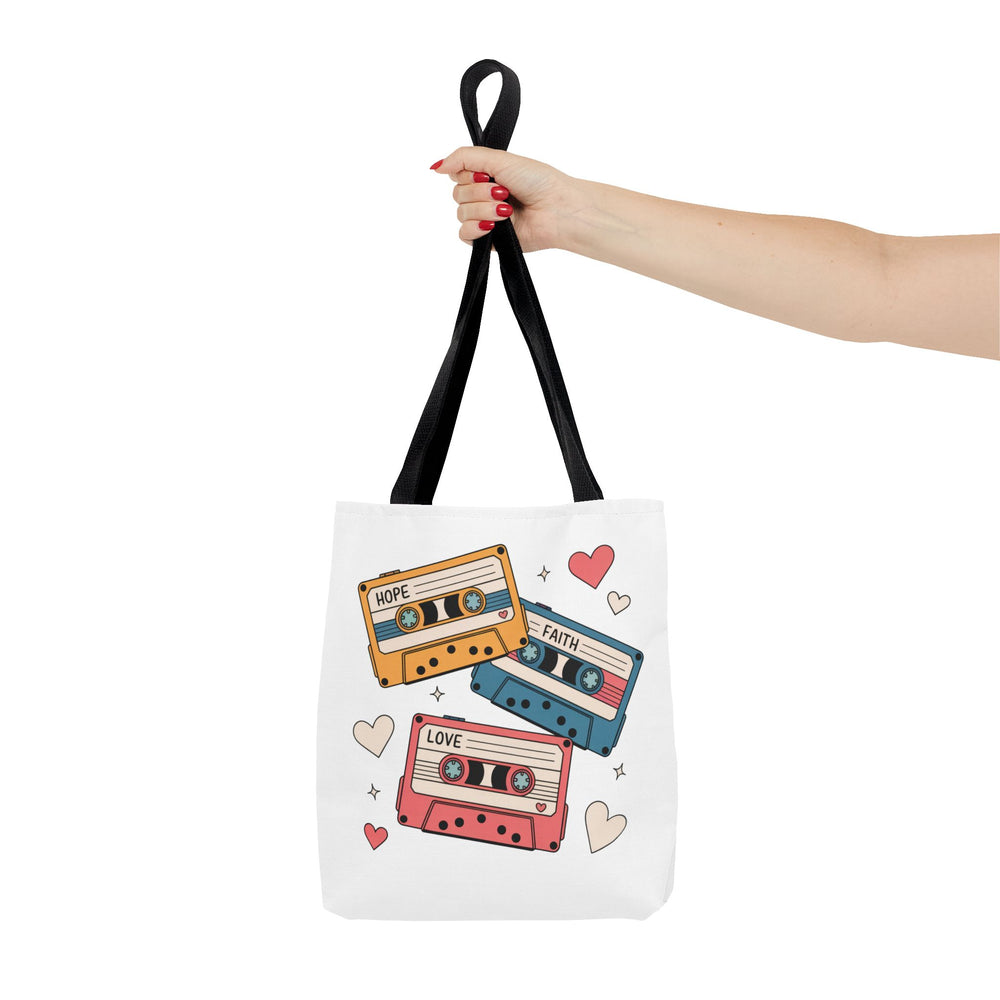 Hope, Faith, Love Tote Bag
