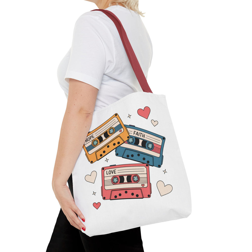 Hope, Faith, Love Tote Bag